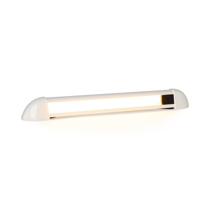 36cm White Dual Colour Caravan & Camper Awning Light Dual Colour