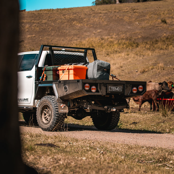 Dual Cab Aluminium Tray - 1780mm