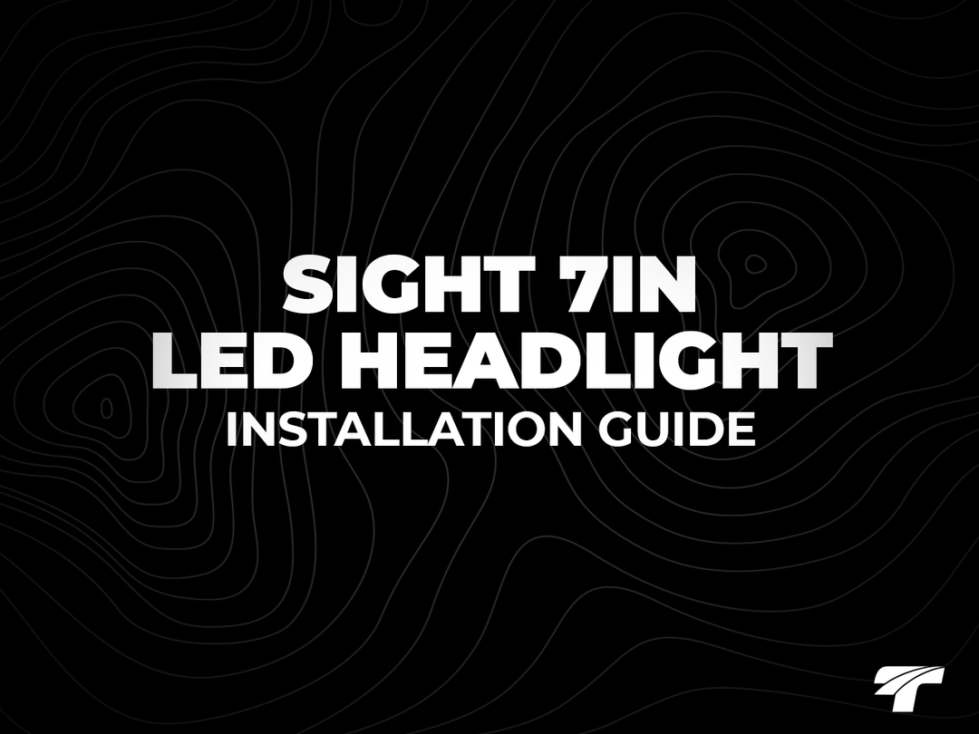 Sight 7 Inch Headlight - Installation Guide