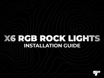 How to install your X6 RGB Rock Light Kit