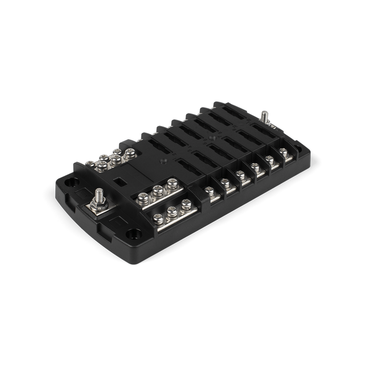 12 Circuit Fuse Block - ST Blade Fuse with Busbar and Cover