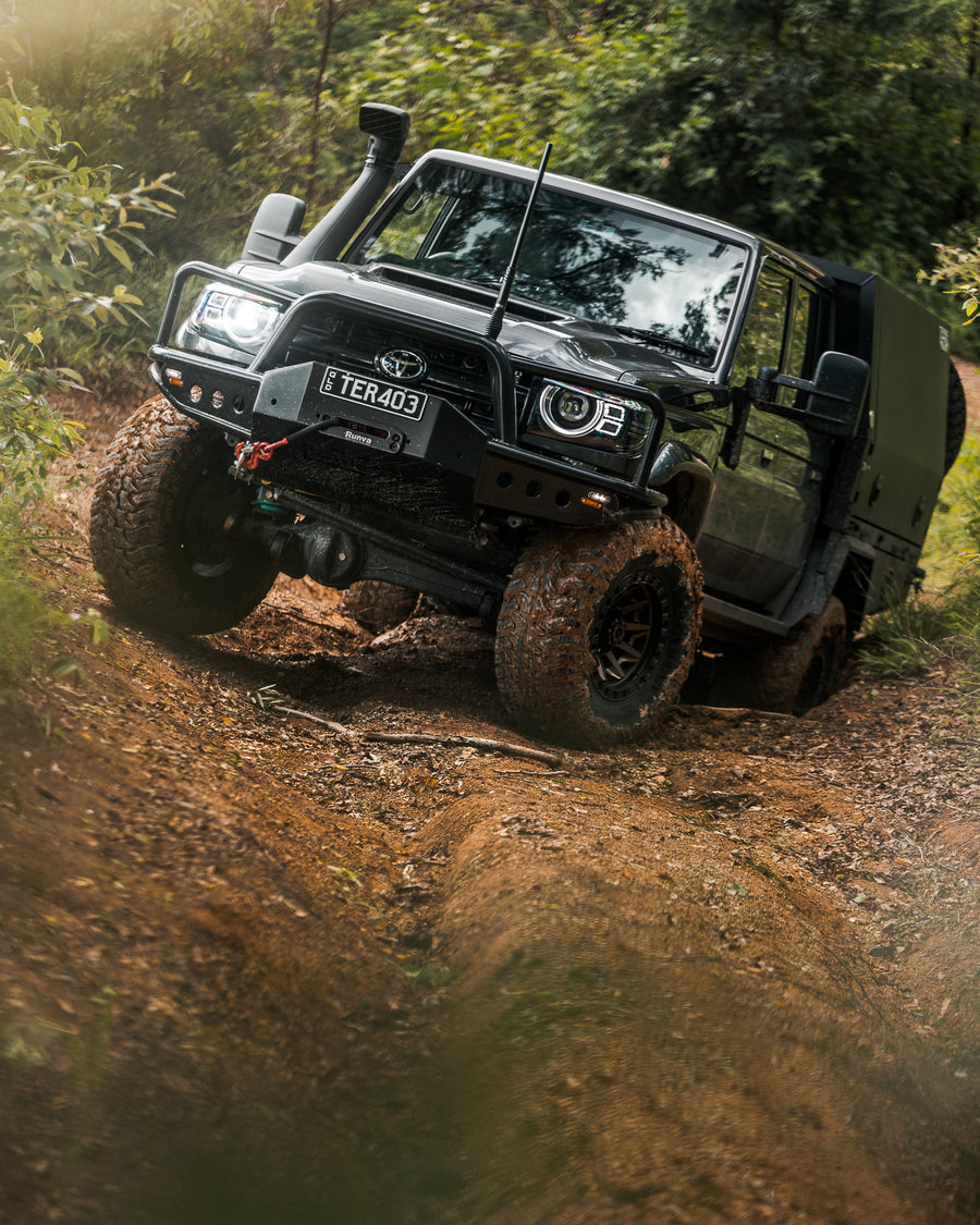 LandCruiser 79 Series internal storage detail