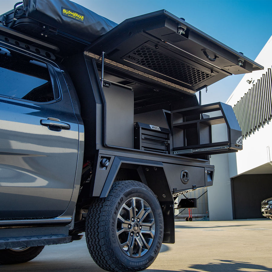 Ranger PX internal storage detail