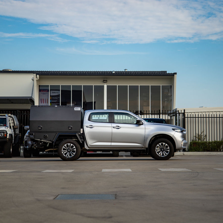Mazda BT-50 internal storage detail