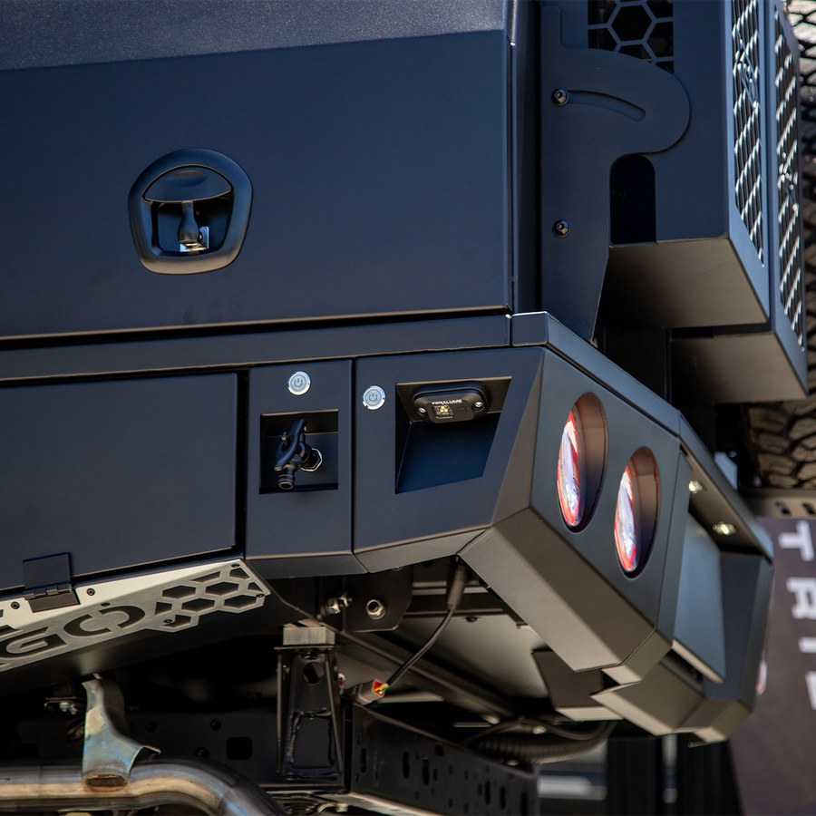 LandCruiser 79 Series access and openings detail