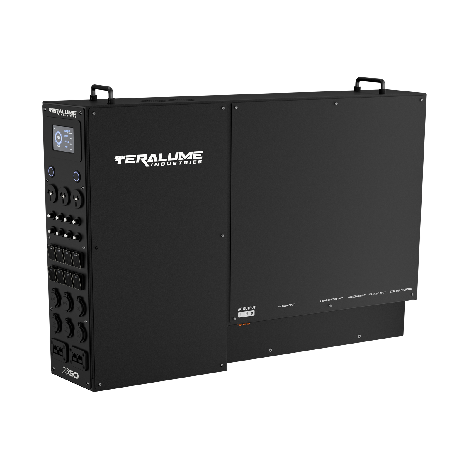 Teralume all-in-one lithium power hub for a Isuzu D-MAX build
