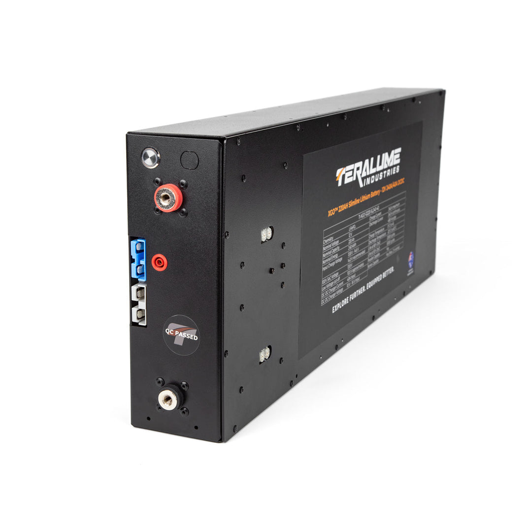220AH Slimline Lithium Battery - 12v 240A / 40A DCDC
