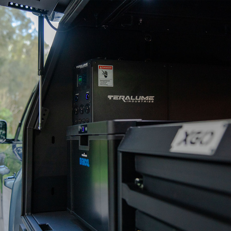 Teralume Power Hub for BYD Shark 6 accessory fitout