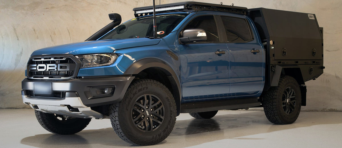 Ford Ranger Raptor with an XGO tray and canopy