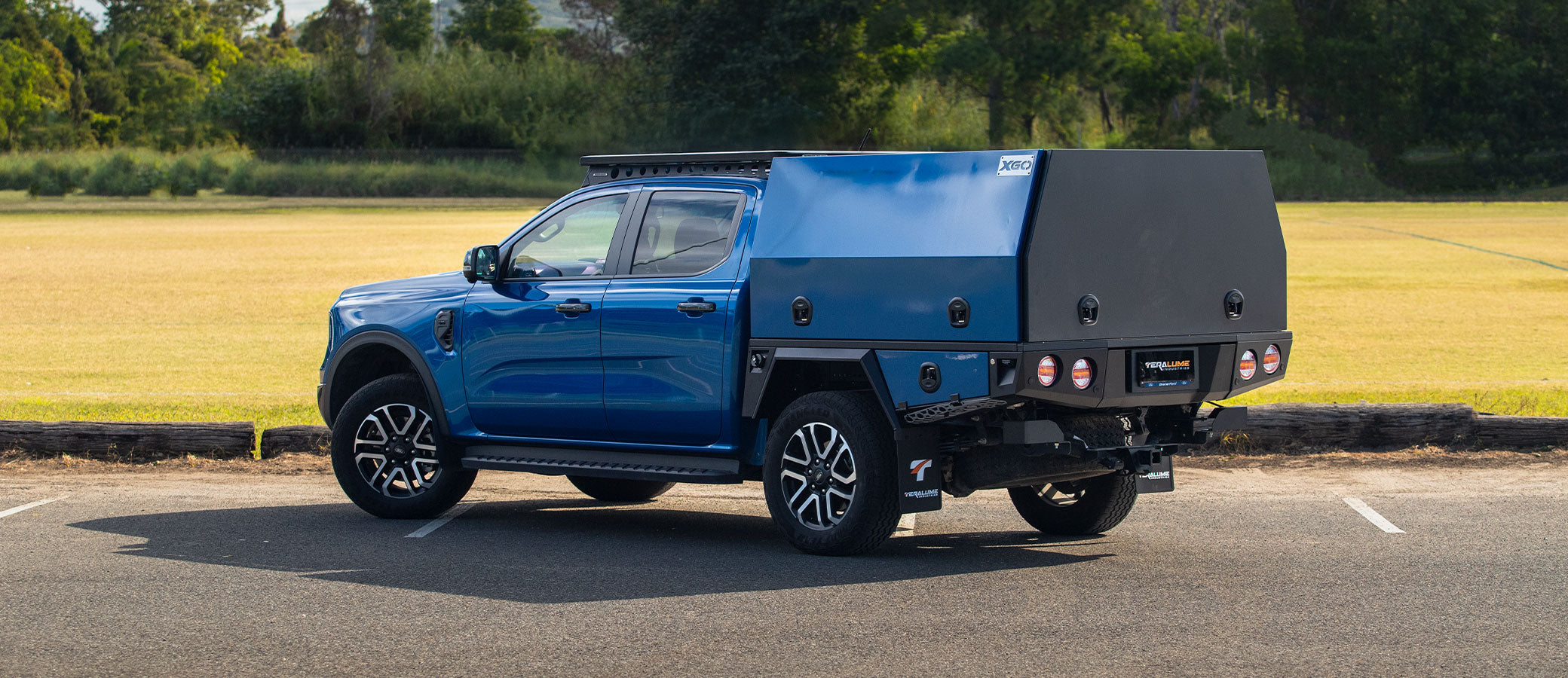 Ford Next-Gen Ranger with XGO chassis-mount setup