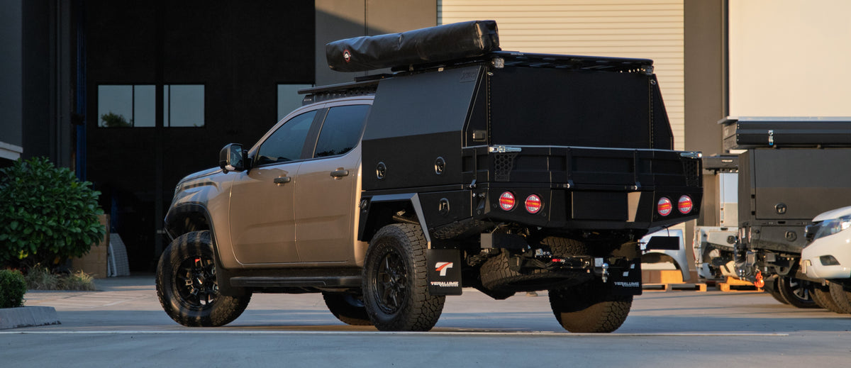 Volkswagen Amarok with an XGO chassis mount body