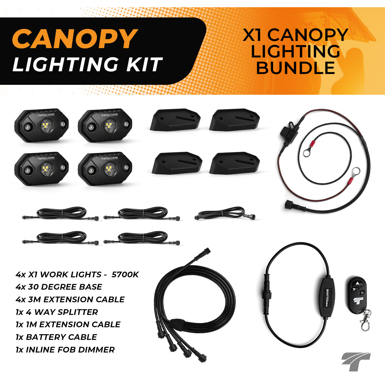 X1 Canopy Lighting Kit