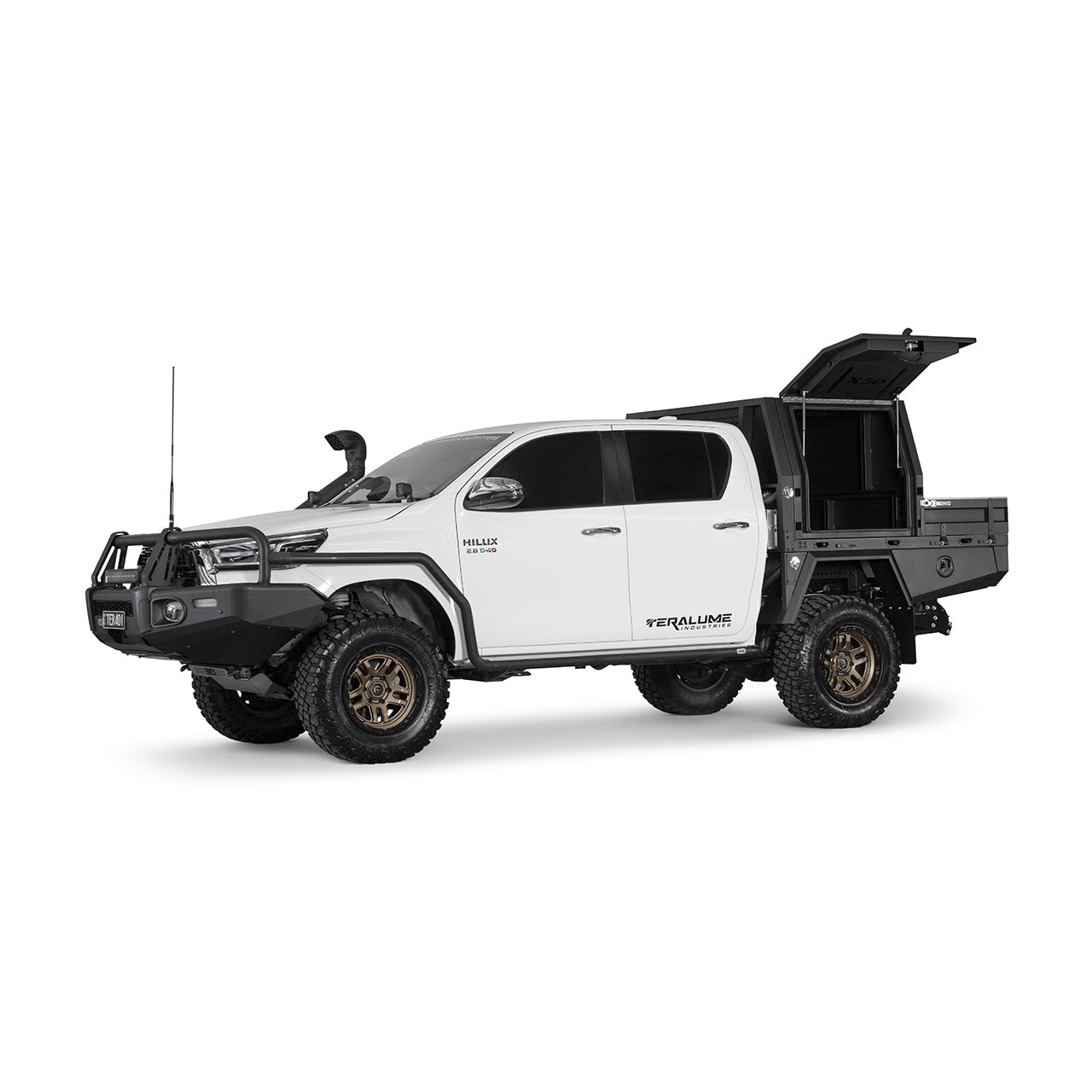 XGO™ 1000mm Dual Cab Tray & Canopy Package