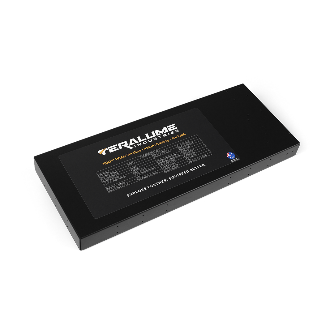 110AH Slimline Lithium Battery - 12v 120A