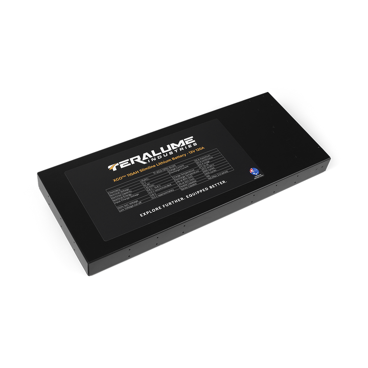 110AH Slimline Lithium Battery - 12v 120A